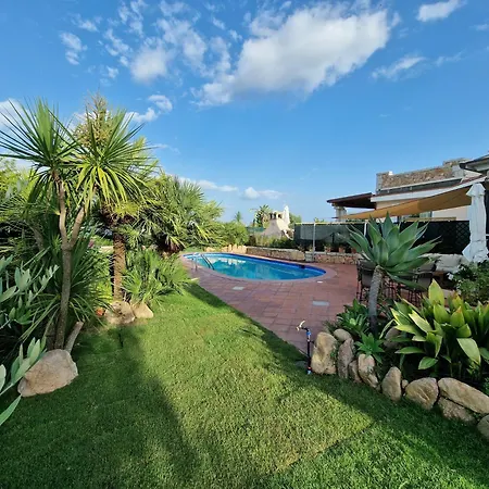 Villa Lux Oasi Colombina, With Private Pool Southsardiniaholidays *