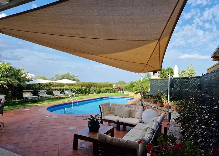 Lux Oasi Colombina, With Private Pool Southsardiniaholidays Villa Is Molas
